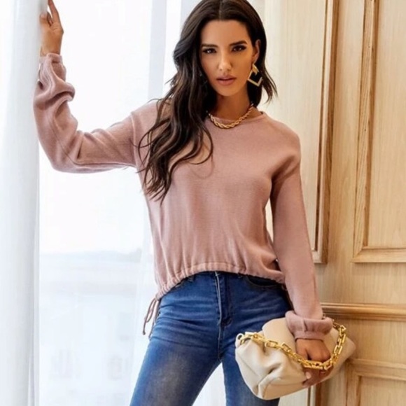 Cute Pink Sweater - Picture 4 of 5